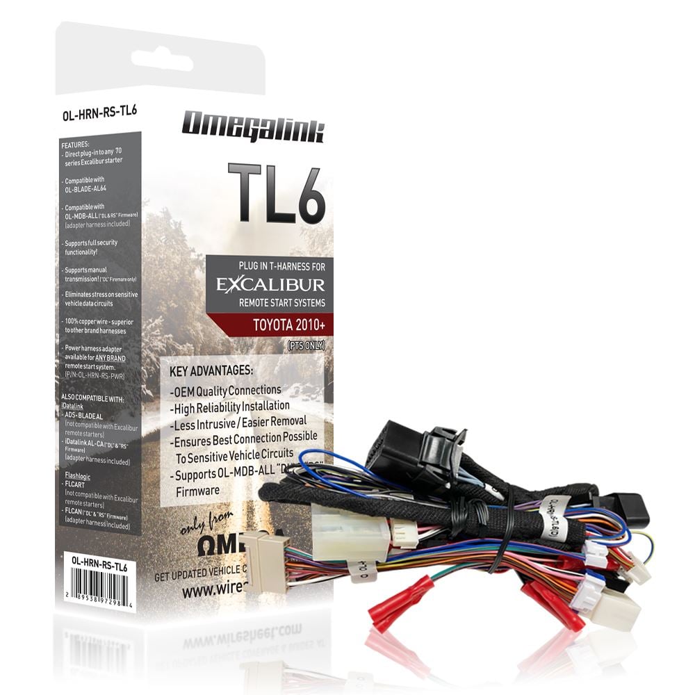 OLHRNRSTL6 Analog T-Harness for Toyota & Lexus Models
