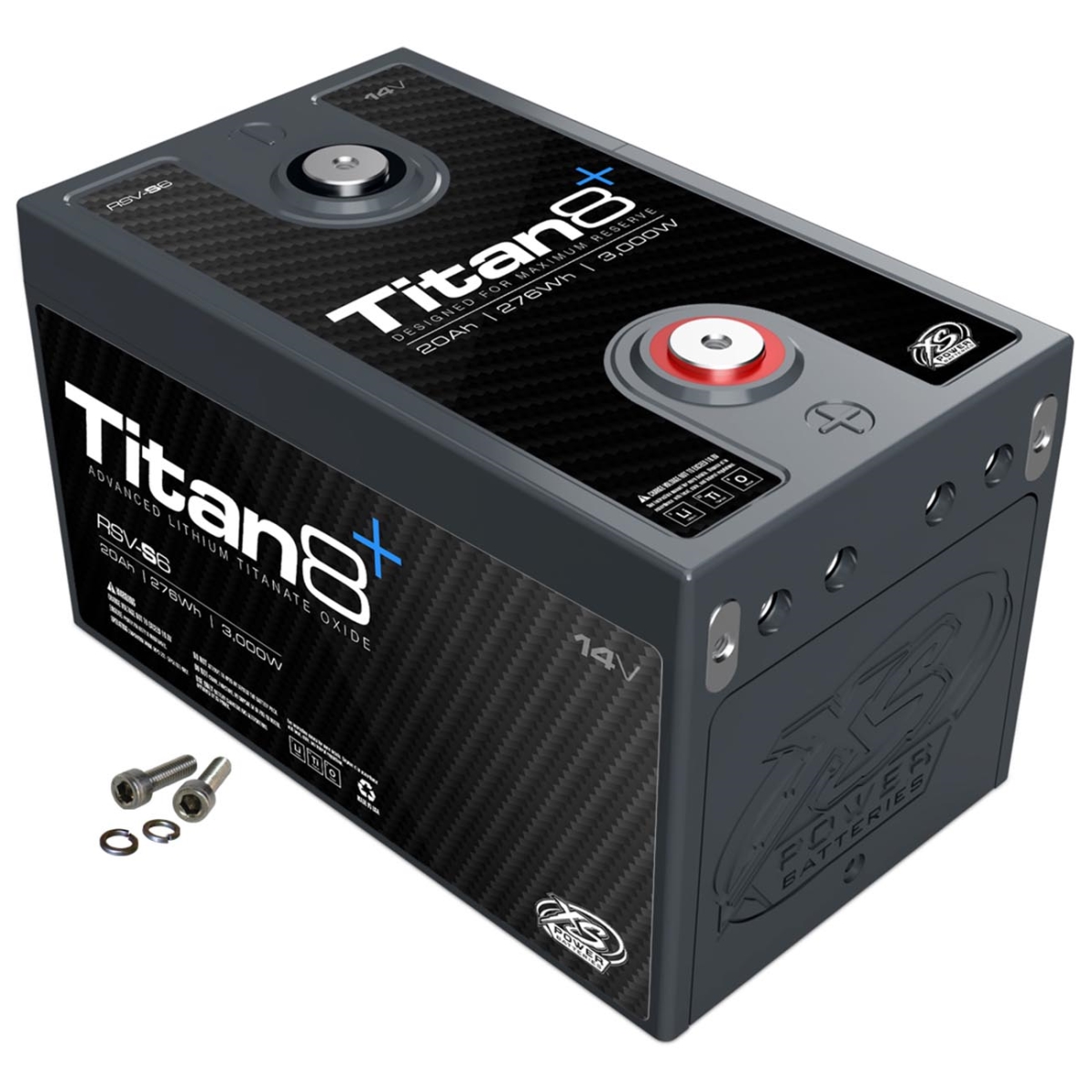 Picture of XS Power RSVS6 Titan 8 Lithium Titanate Oxide Battery - 14V