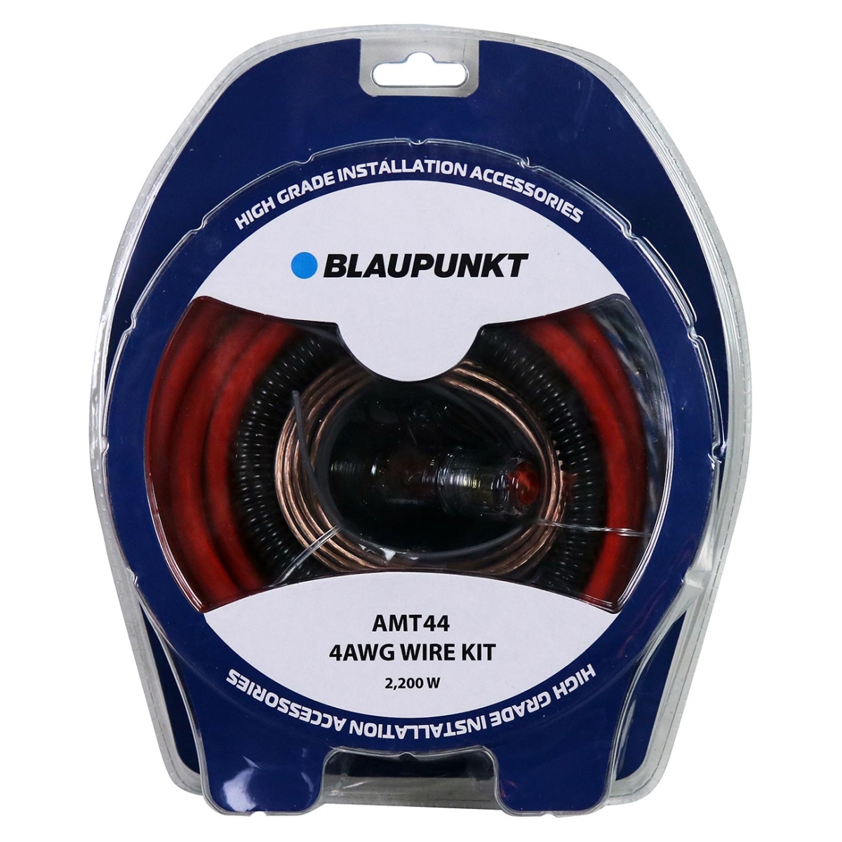 Picture of Blaupunkt AMT44 4-Gauge Complete Amplifier Wire Kit&#44; Red