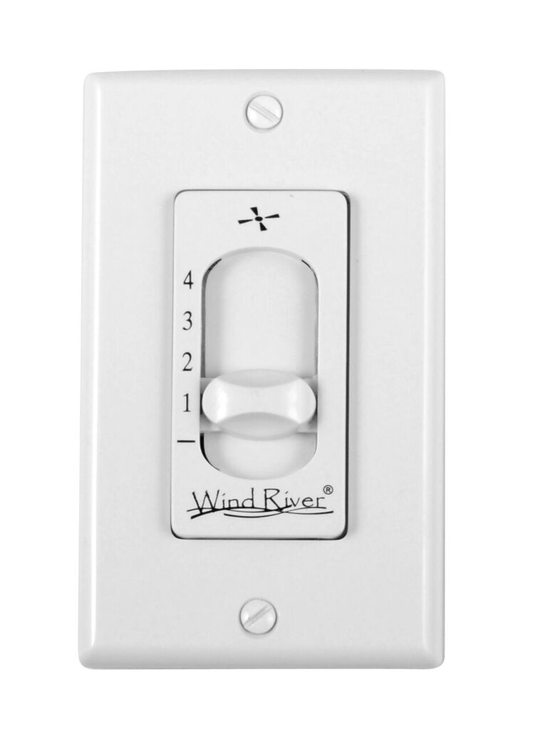 WSC4401W Wall Speed Control, White
