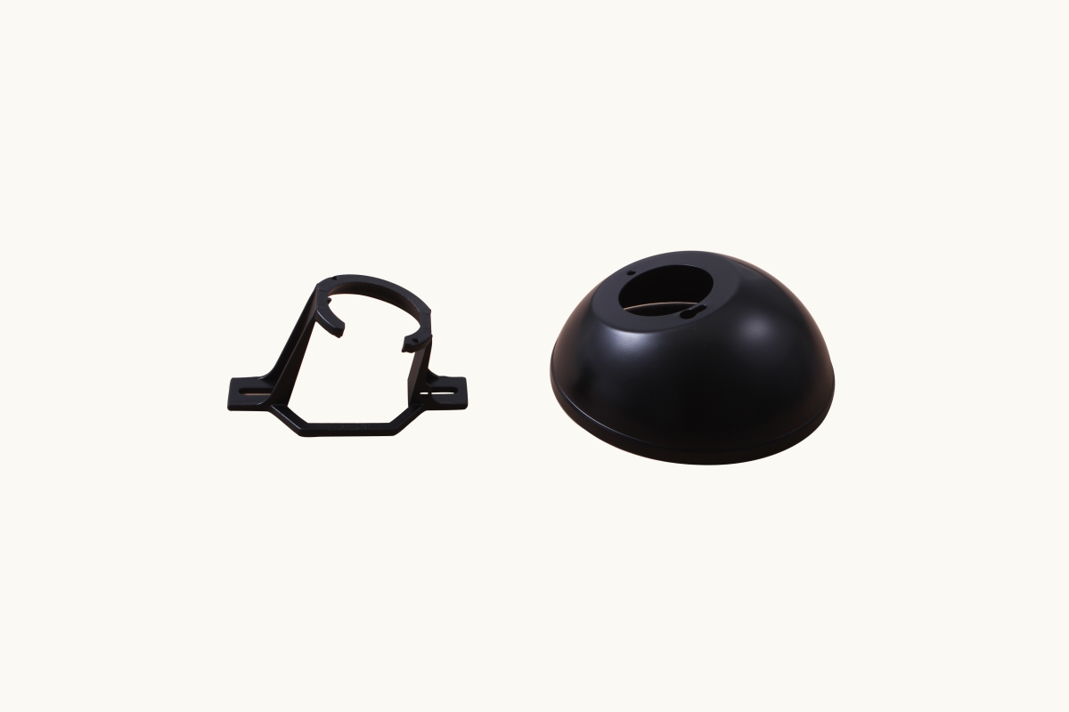 V5000MB Vertru Slope Ceiling Fan Adaptor, Matte Black