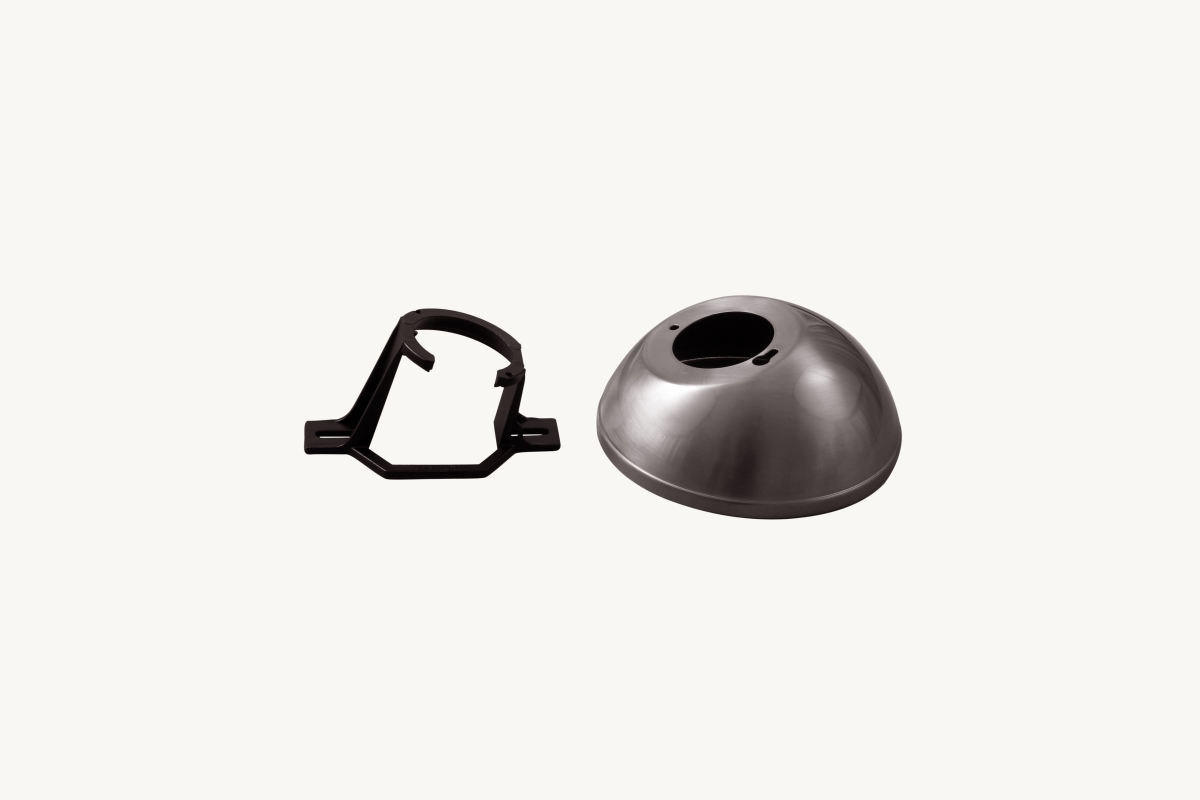 V5000SS Vertru Slope Ceiling Fan Adaptor, Stainless Steel