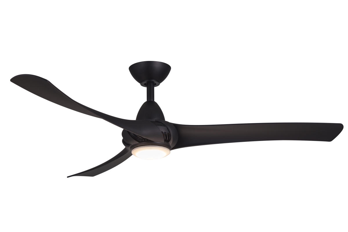 WR1462MB Droid LED Ceiling Fan, Matte Black