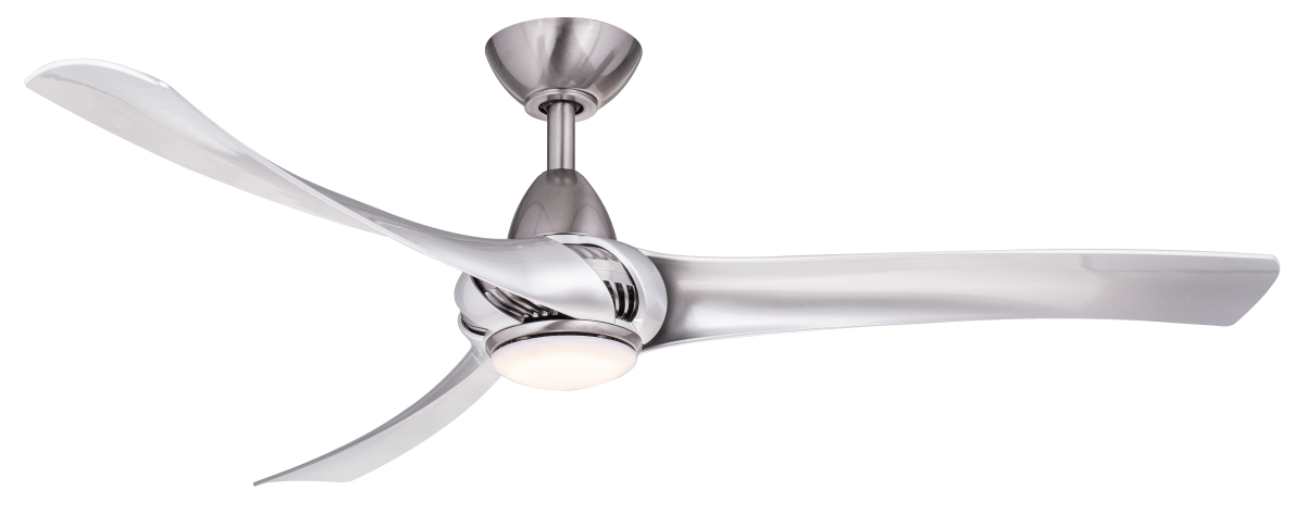 WR1462N Droid LED Ceiling Fan, Nickel