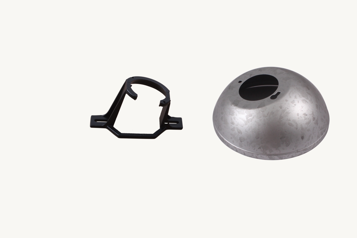 V5000GI Vertru Slope Ceiling Fan Adaptor, Galvanized Iron