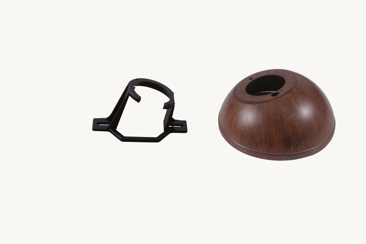 Vertru Slope Ceiling Fan Adaptor - Walnut - Durable Metal Construction