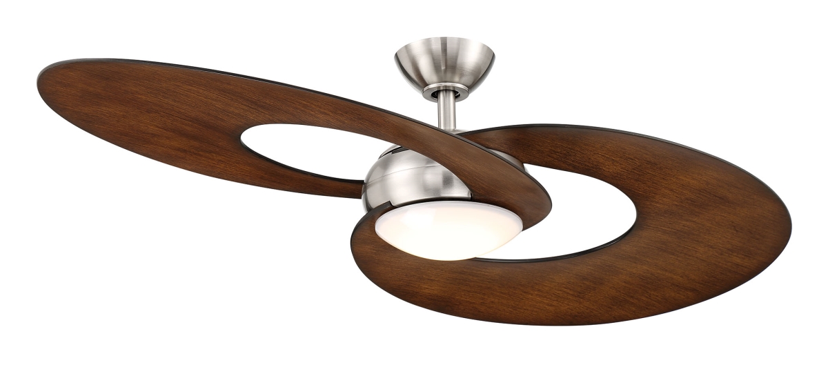 WR2010NWAL 52 in. Sirius Wi-Fi Enabled Smart Ceiling Fan, Nickel