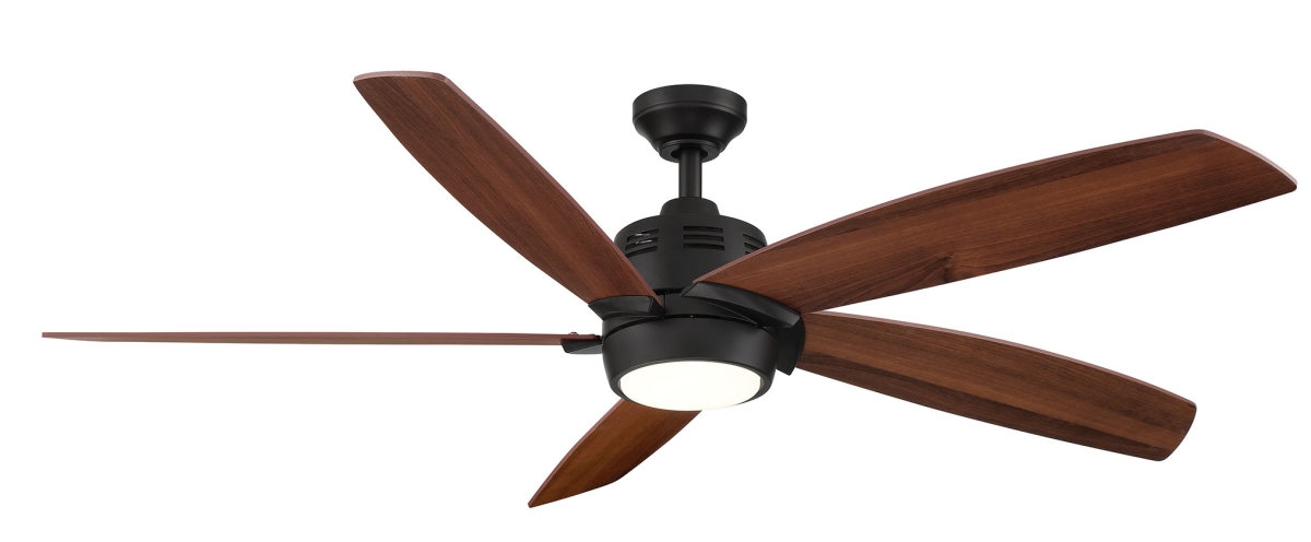 WR2056MB 56 in. Armand CCT LED Ceiling Fan, Black