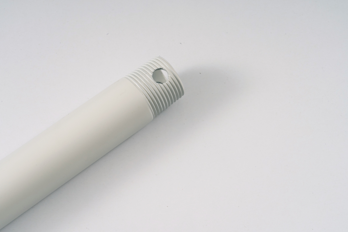 R12MW 12 in. Matte White Down Rod