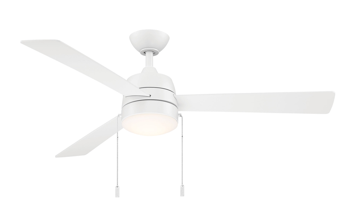 WR2014MW 52 in. Nolan Pull Chain Ceiling Fan, White