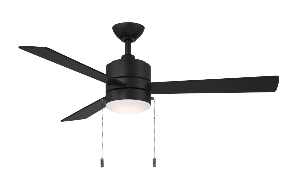 WR2115MB 52 in. Ryan Energy Star Pull Chain Ceiling Fan, Black