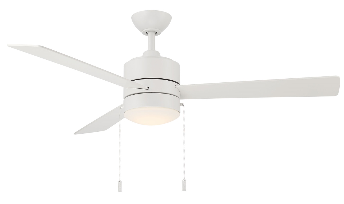 WR2115MW 52 in. Ryan Energy Star Pull Chain Ceiling Fan, White