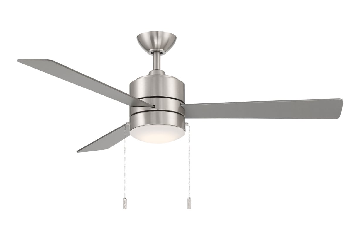 WR2115N 52 in. Ryan Energy Star Pull Chain Ceiling Fan, Nickel