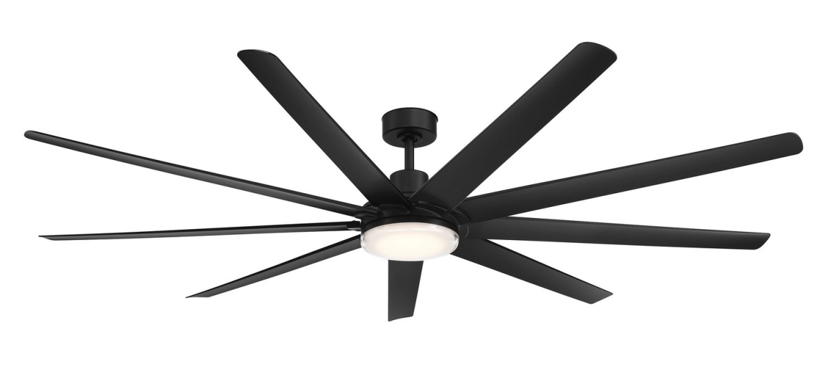 WR2280MB 80 in. Indoor & Outdoor Smart Ceiling Fan, Black