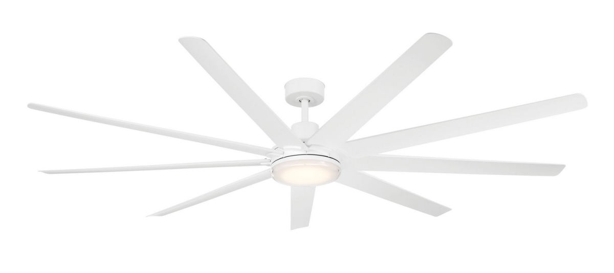 WR2280MW 80 in. Indoor & Outdoor Smart Ceiling Fan, White