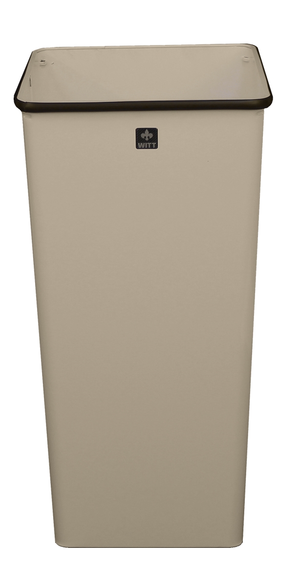 21HAL 21 gal Hamper Only, Almond
