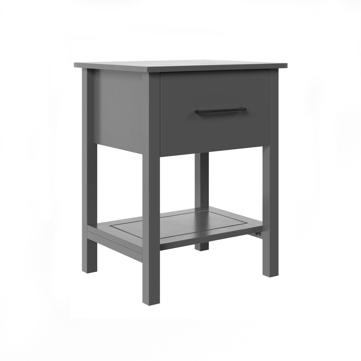 Picture of Walker Edison TRIB4CDGC 24.13 x 15.25 x 18.88 in. Tristan Nightstand with Home Depot Exclusive&#44; Dark Grey - Pack of 2