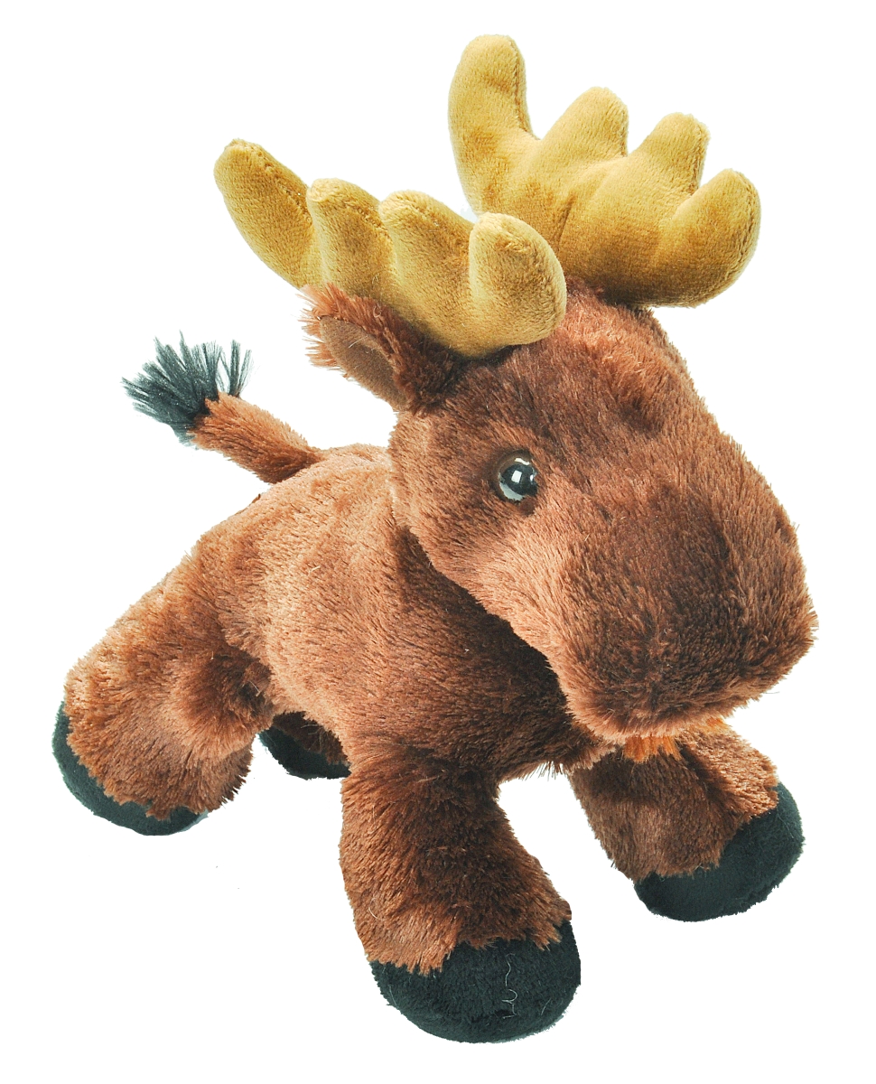 19460 7 in. Moose Stuffed Animal Plush Toy