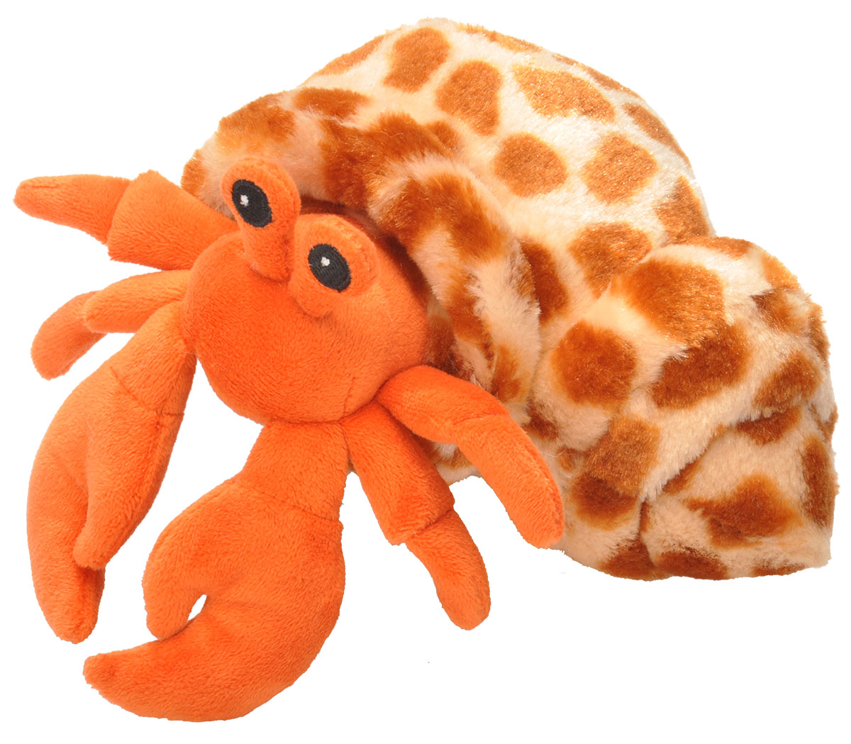 19467 7 in. Hermit Crab Stuffed Animal Plush Toy