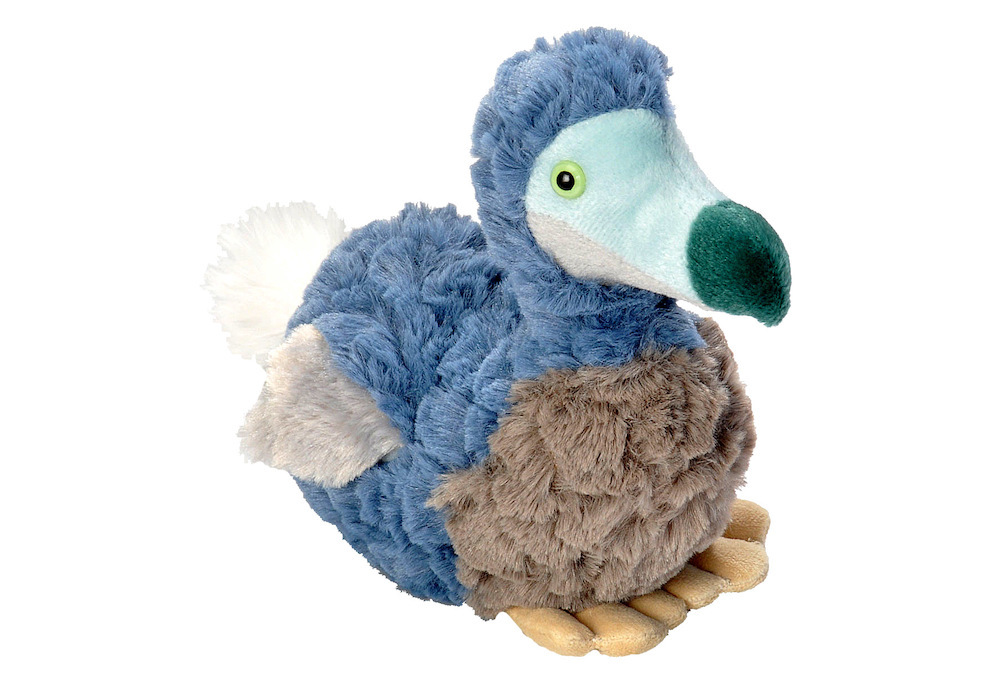 Dodo Plush Toy - Gray - 8 in. - Soft Cuddly Stuffed Animal