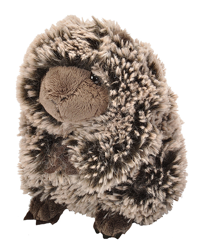 Porcupine Plush Toy - Brown - 8 in. - Cuddly and Soft