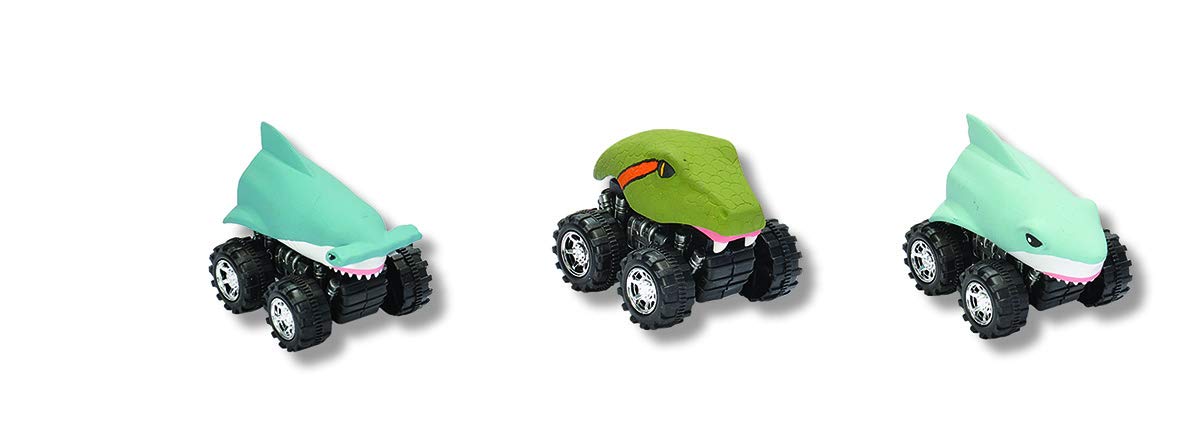 20304 Aquatic Mini Motor Headz Toy - Pack of 3