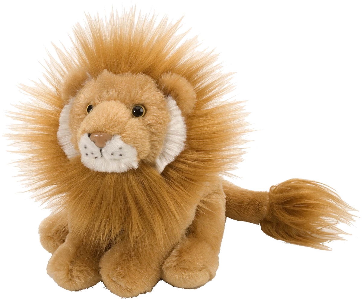 Lion Stuffed Animal - Sandy Brown - 8 in. - Cuddly Toy
