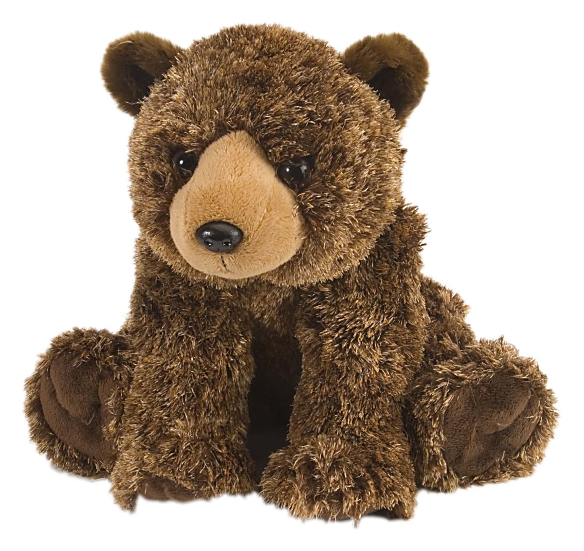 10924 12 in. Brown Bear Stuffed Animal Plush Toy