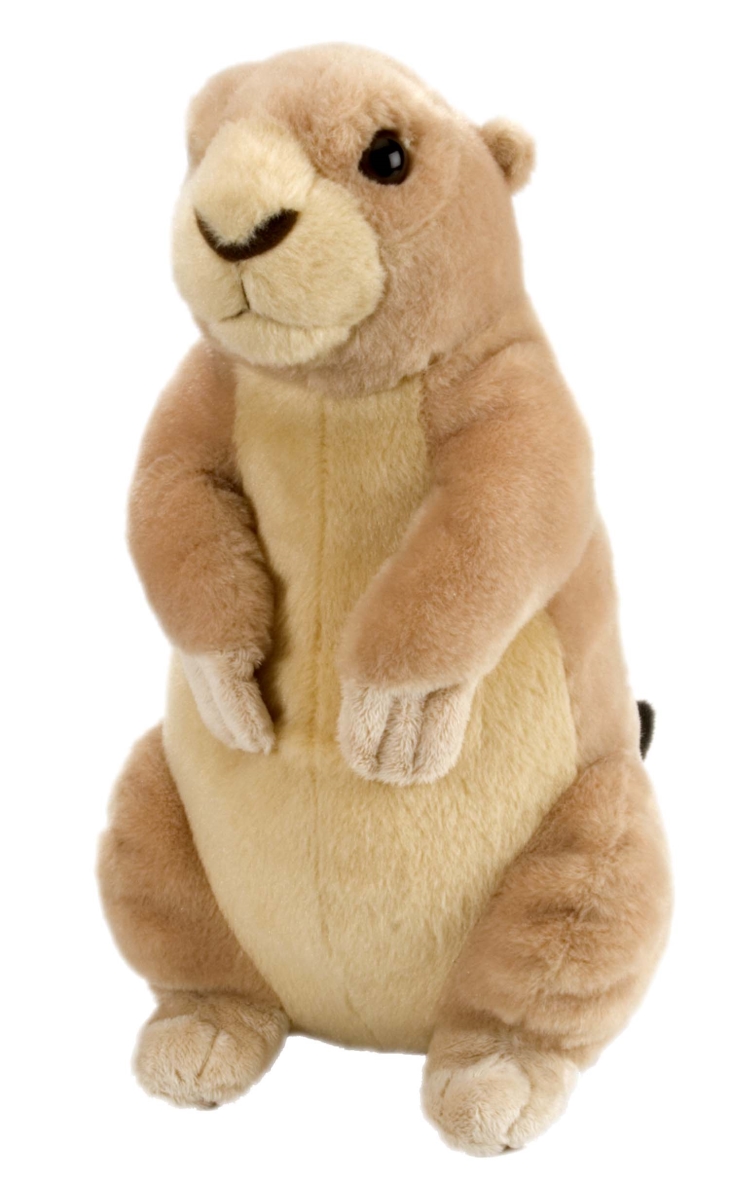 Prairie Dog Plush Toy  Sandy Brown  12 in  Cuddly Companion