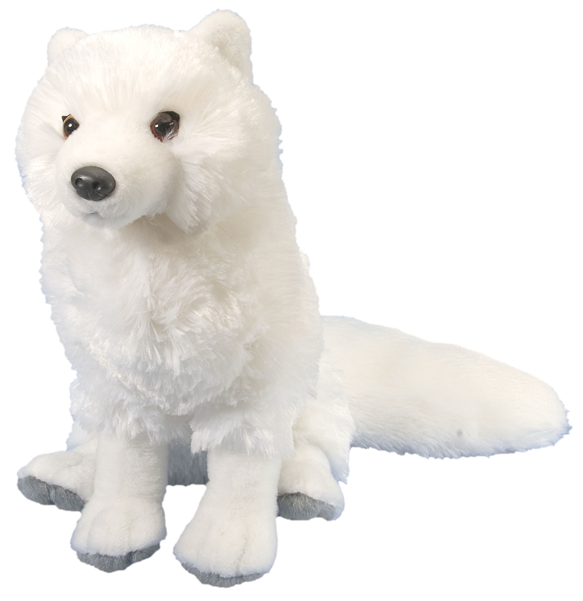 Arctic Fox Plush Toy - White - 12 in. - Soft and Cuddly