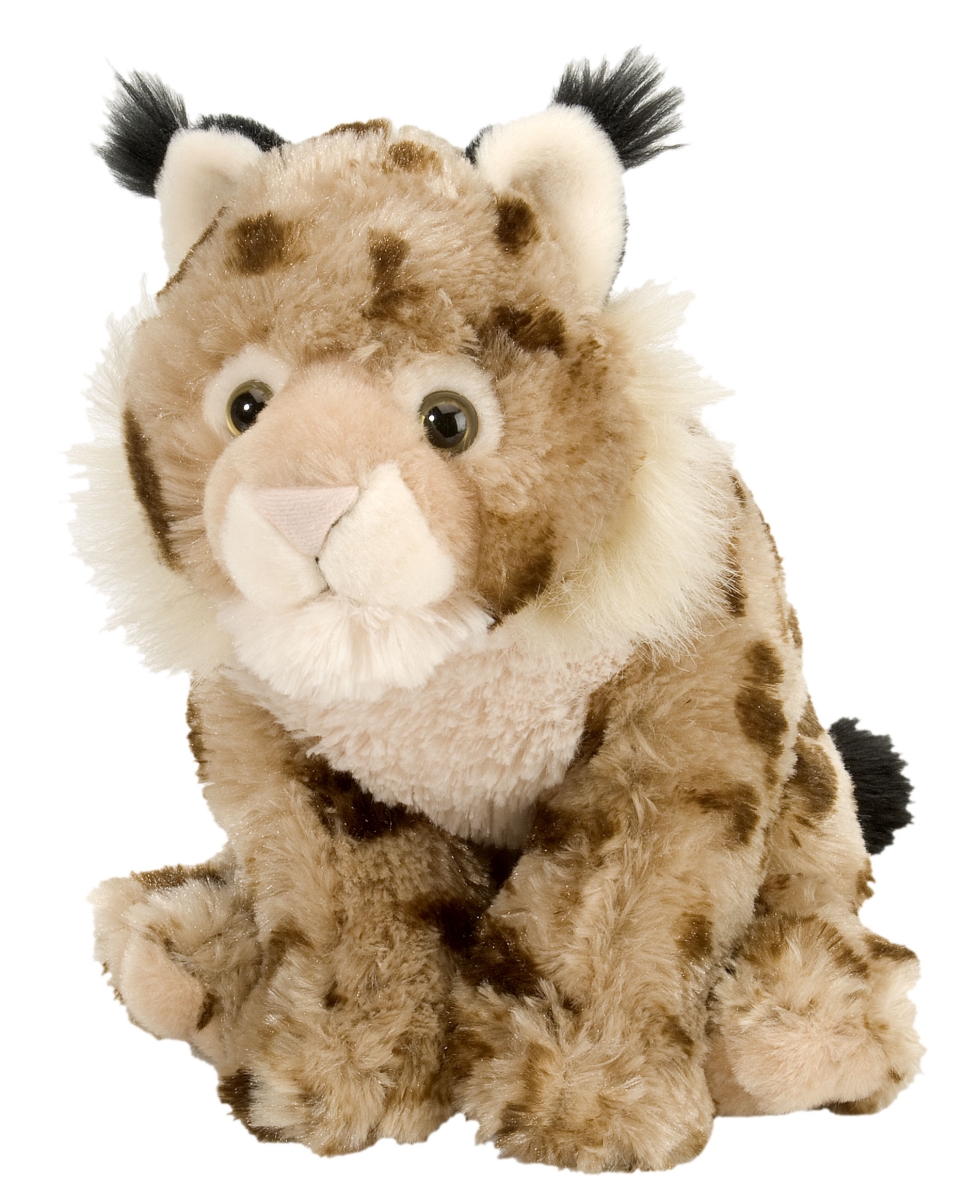 Lynx Plush Toy - Gray - 12 in. - Soft and Cuddly