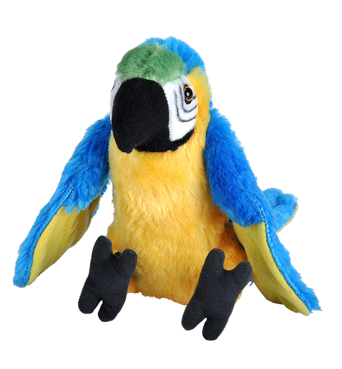 12292 8 in. Macaw Parrot Stuffed Animal Plush Toy