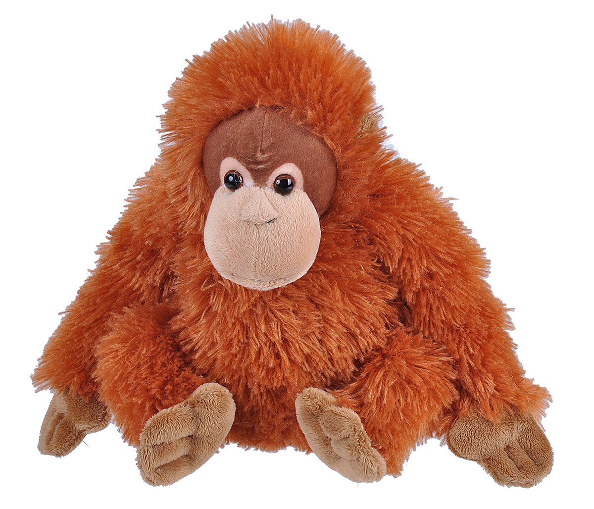 8-Inch Orangutan Stuffed Animal - Orange - 1 Piece - Soft & Cuddly