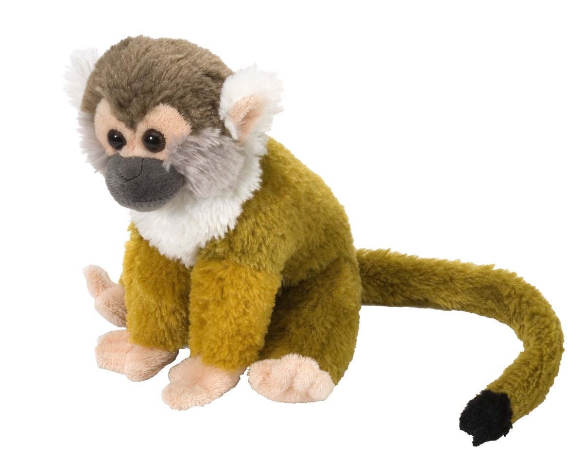 12303 8 in. Cuddlekins Squirrel Monkey Stuffed Animal Plush Toy