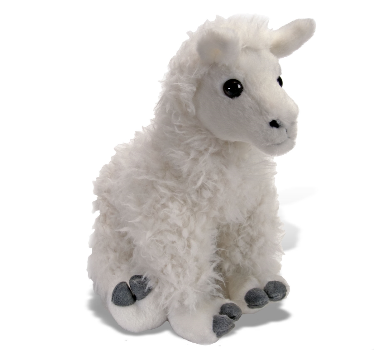 13463 12 in. Cuddlekins White Llama Stuffed Animal Plush Toy