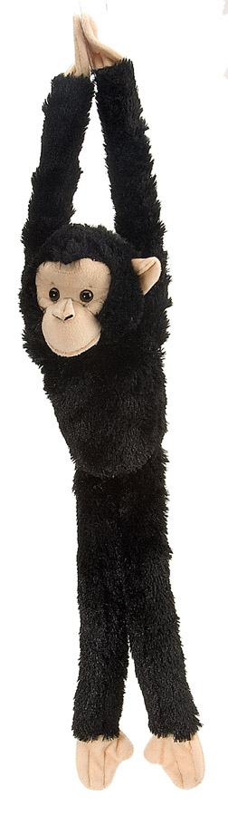 15260 20 in. Hanging Chimpanzee Stuffed Animal Plush Toy