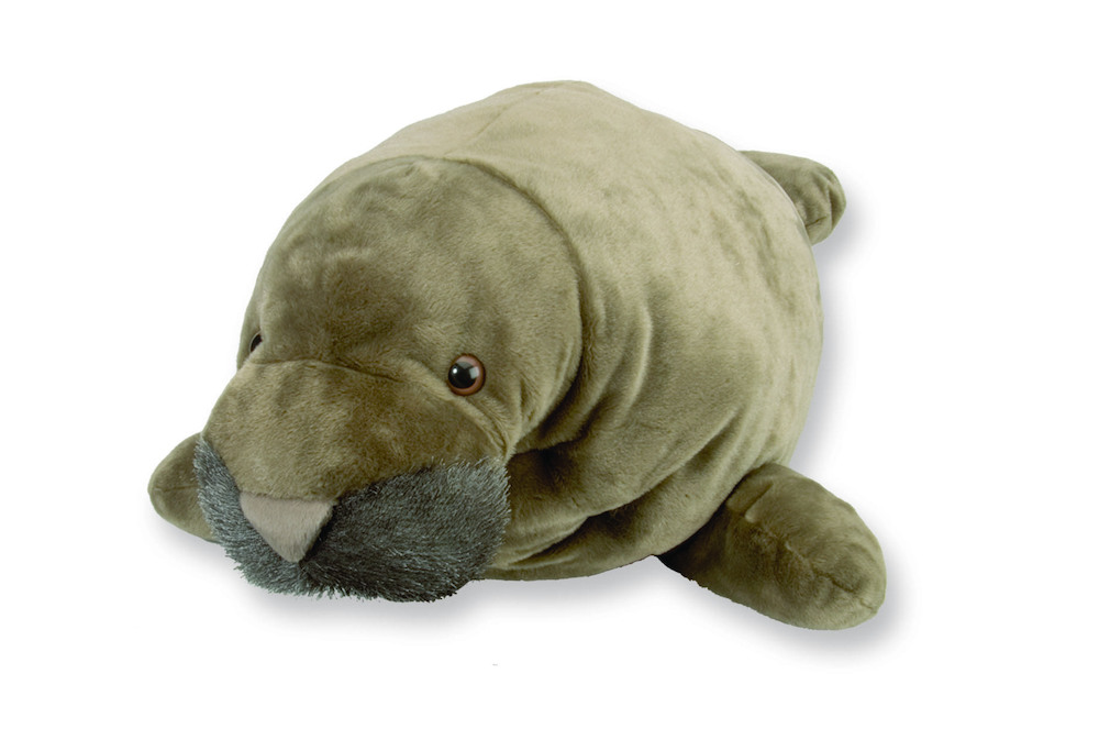 15881 30 in. Manatee Stuffed Animal Plush Toy