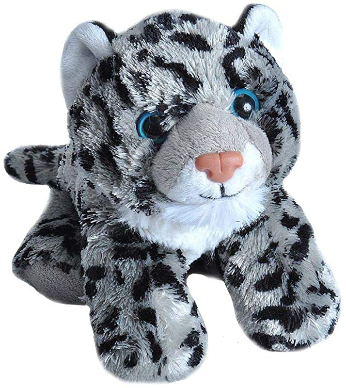 16235 7 in. Snow Leopard Stuffed Animal Plush Toy