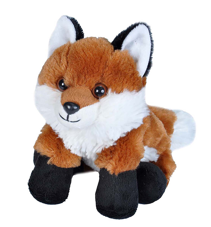 16268 7 in. Red Fox Stuffed Animal Plush Toy