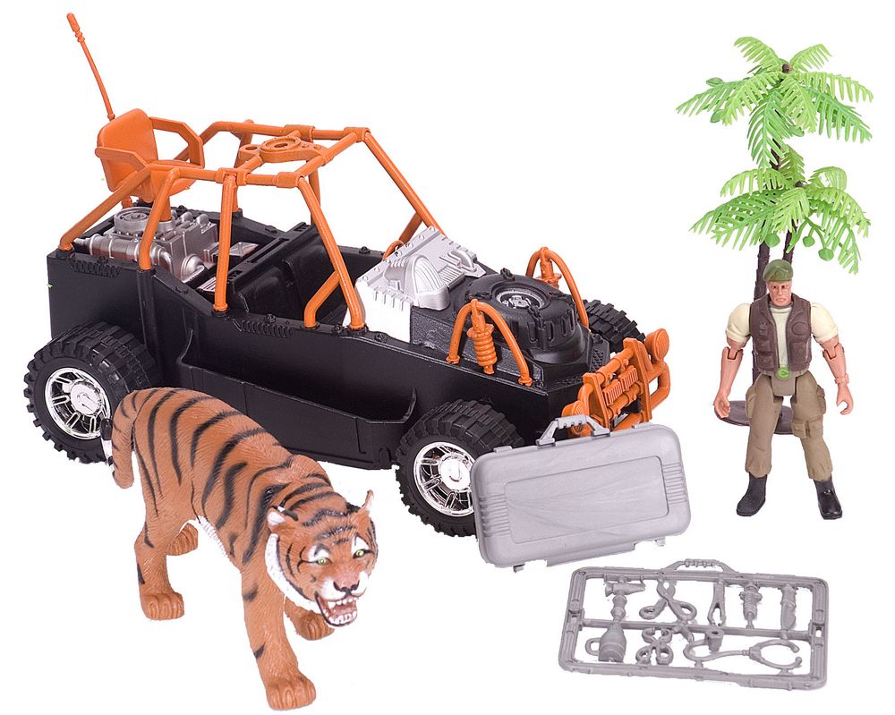 16826 E-Team X Tiger Rescue Toy Play Set