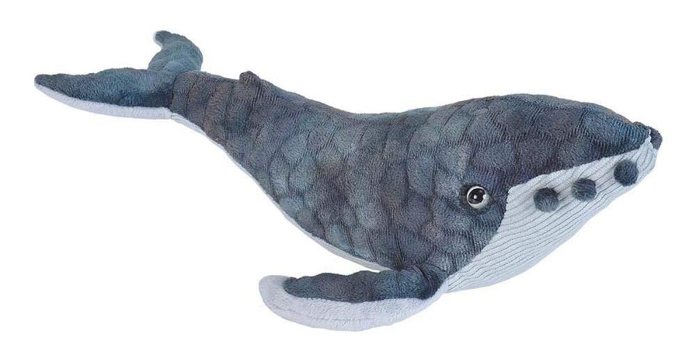 22453 8 in. Humpback Whale Stuffed Animal Plush Toy