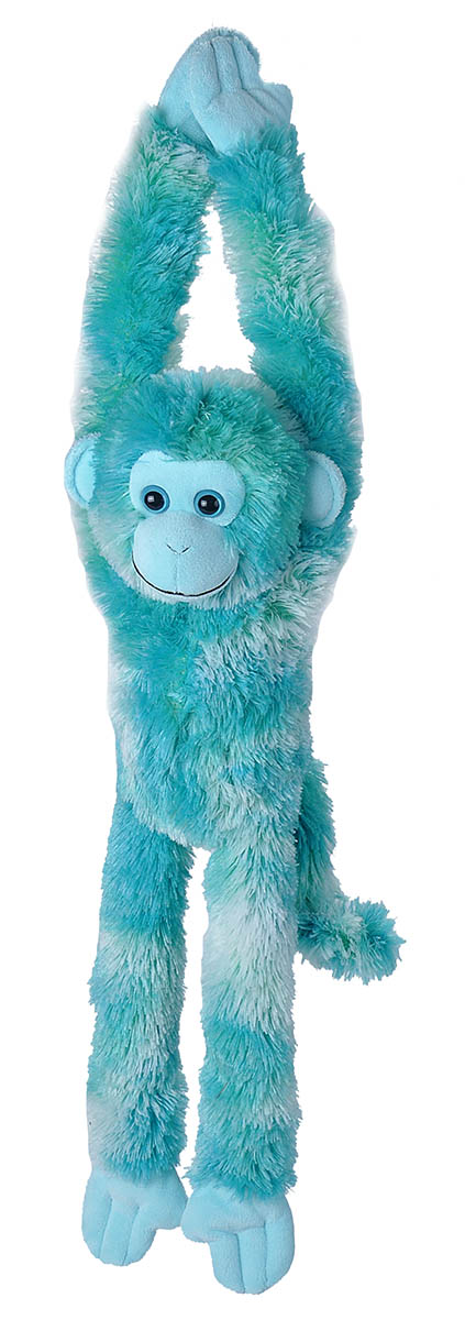 23081 20 in. Hanging Monkey 22 Vibe Stuffed Animal Plush Toy, Blue
