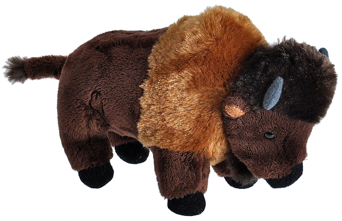 23311 8 in. Bison Wild Calls Plush Toy