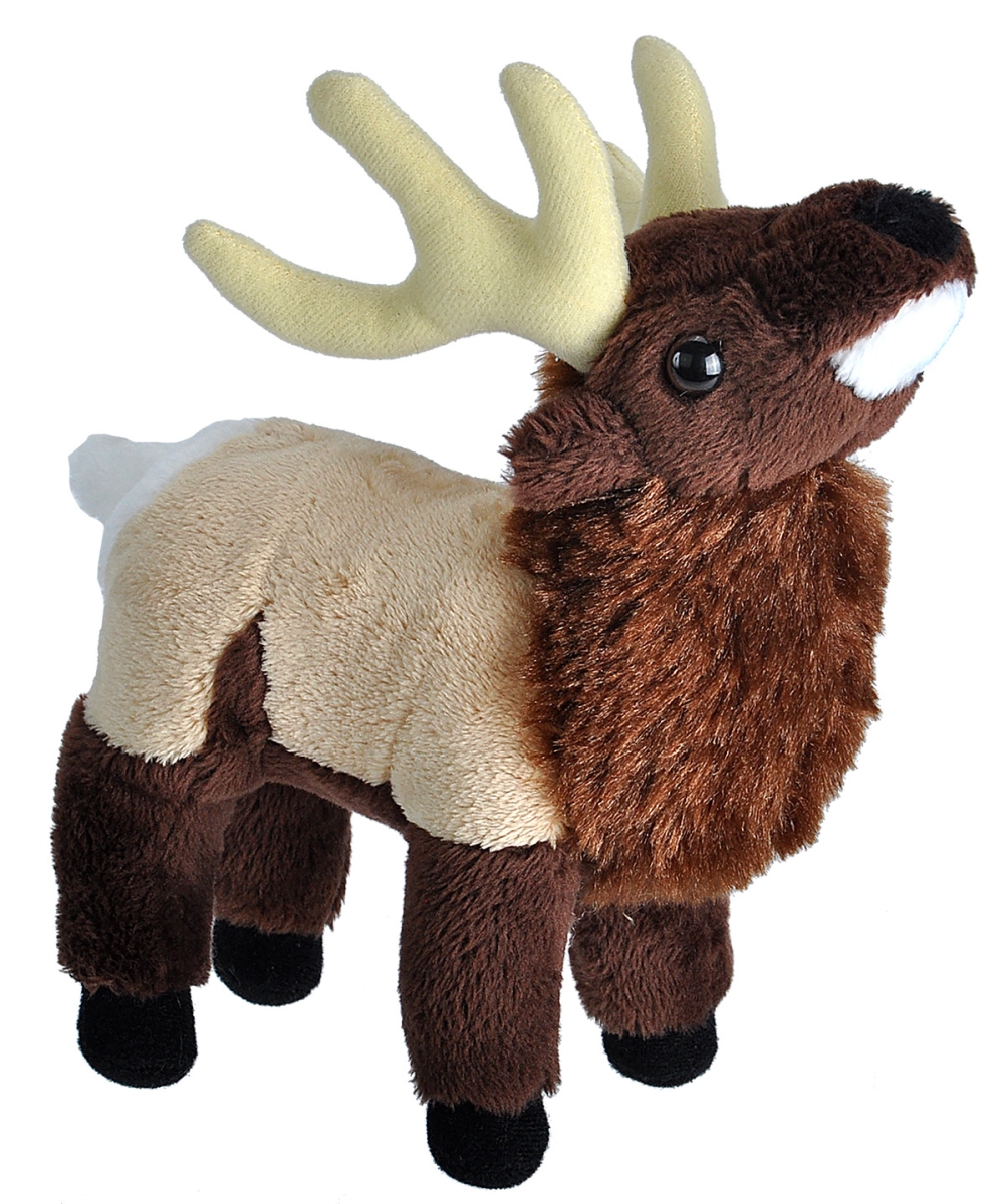 23314 8 in. Elk Stuffed Animal Plush Toy
