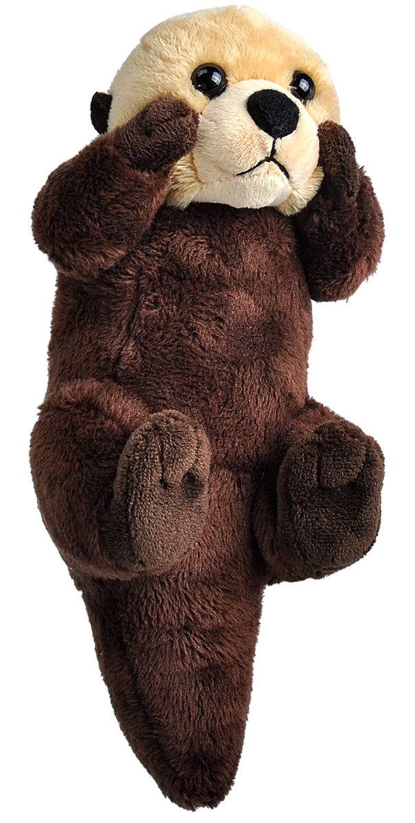 23321 8 in. Sea Otter Wild Calls Plush Toy