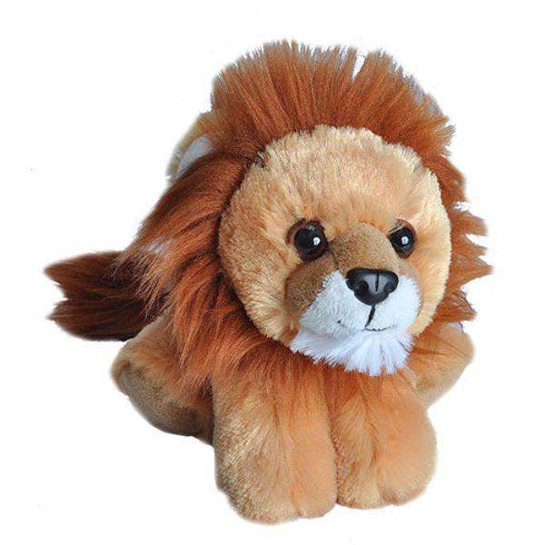 16237 7 in. Hug EMS Mini Lion Stuffed Animal Plush Toy