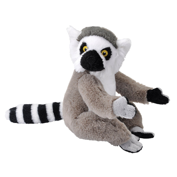 25202 8 in. Ecokins-Mini Ring Tailed Lemur Stuffed Animal Plush Toy