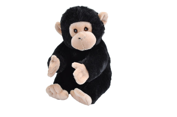25206 8 in. Ecokins Mini Chimpanzee Stuffed Animal Plush Toy