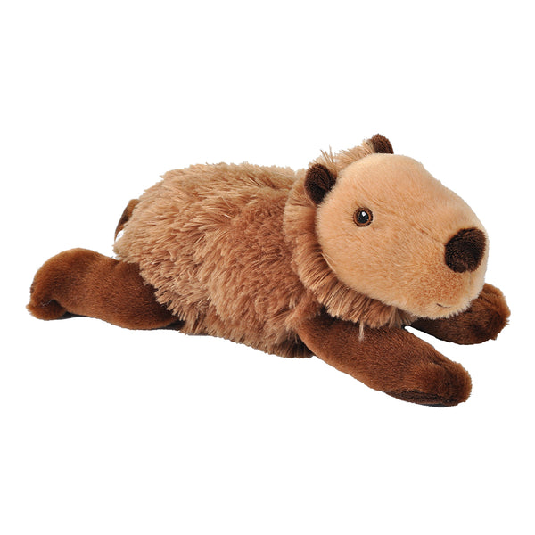 25214 8 in. Ecokins-Mini Capybara Stuffed Animal Plush Toy