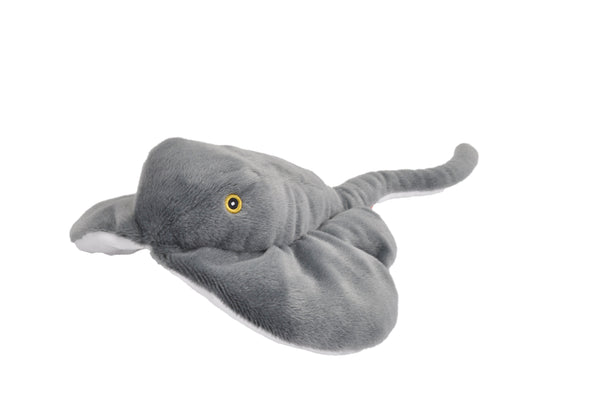 25295 12 in. Ecokins Stingray Stuffed Animal Plush Toy
